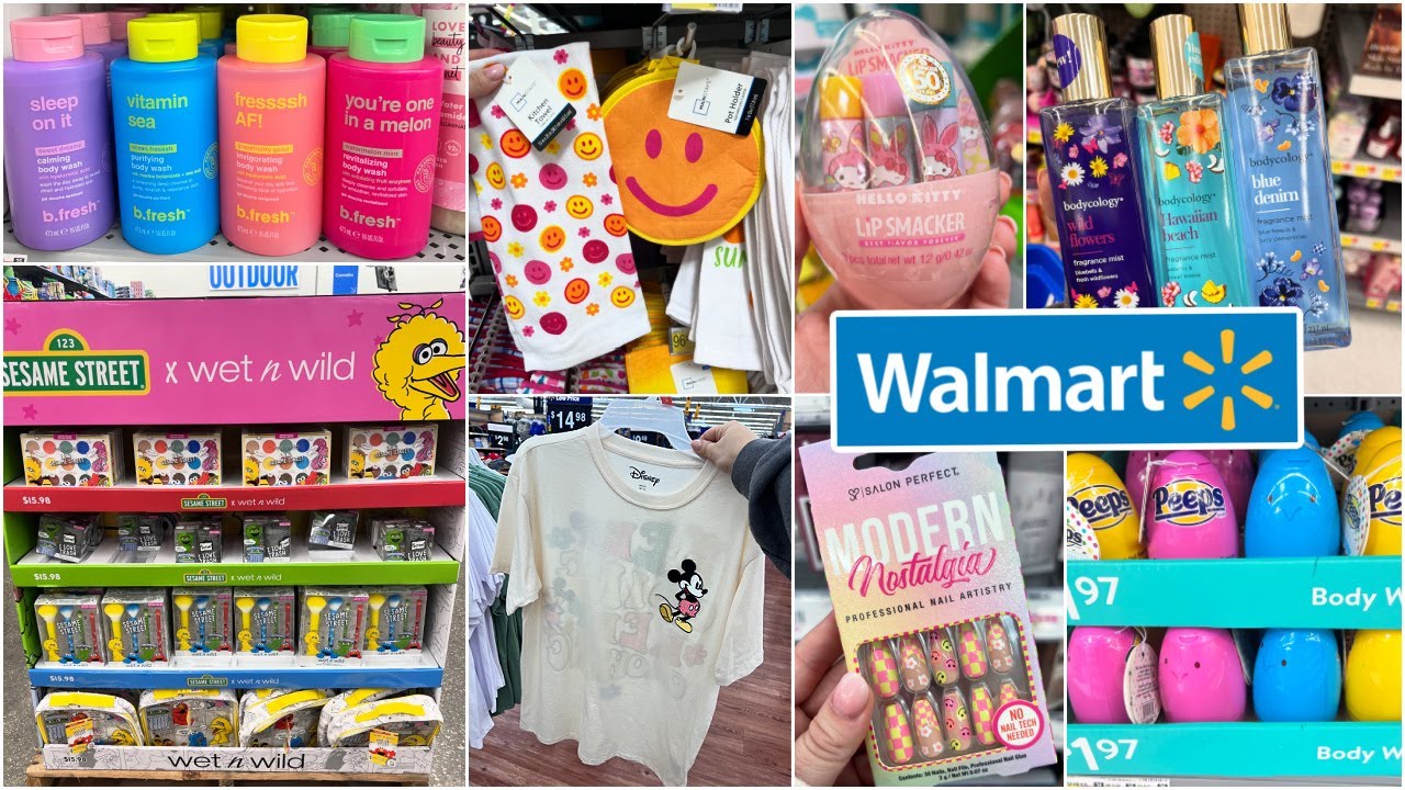 WALMART HAS THE CUTEST STUFF RIGHT NOW! New Hygiene Products, Makeup, + Easter Collection!