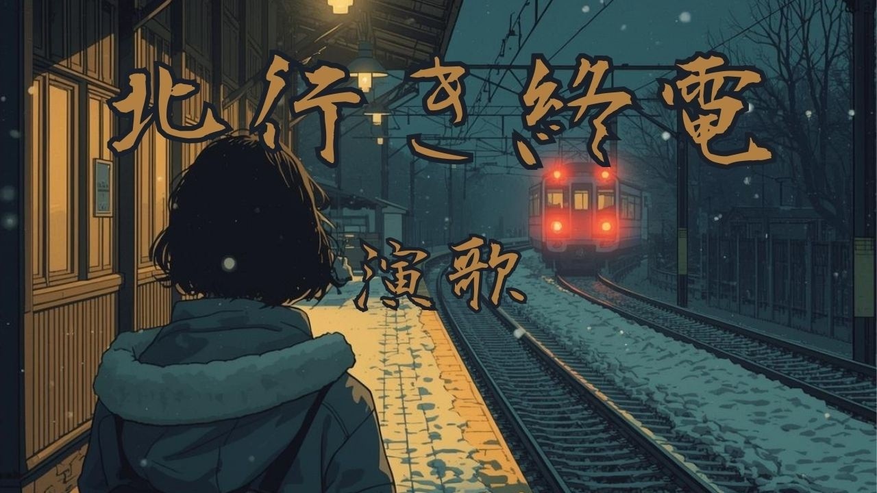 北行き終電｜志乃譜【オリジナル演歌】終電に揺れる未練の旅路