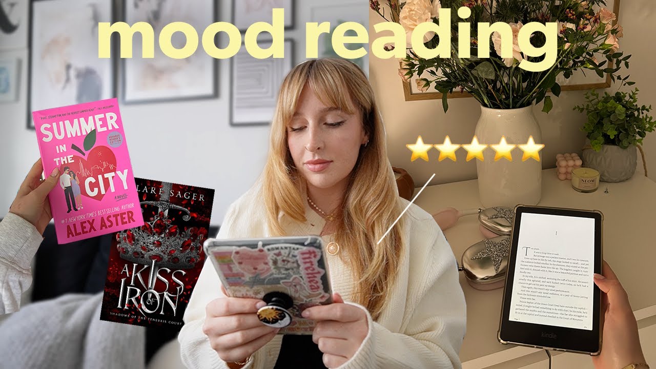 Mood reading vlog 📖⭐🐉 Getting out of a reading slump