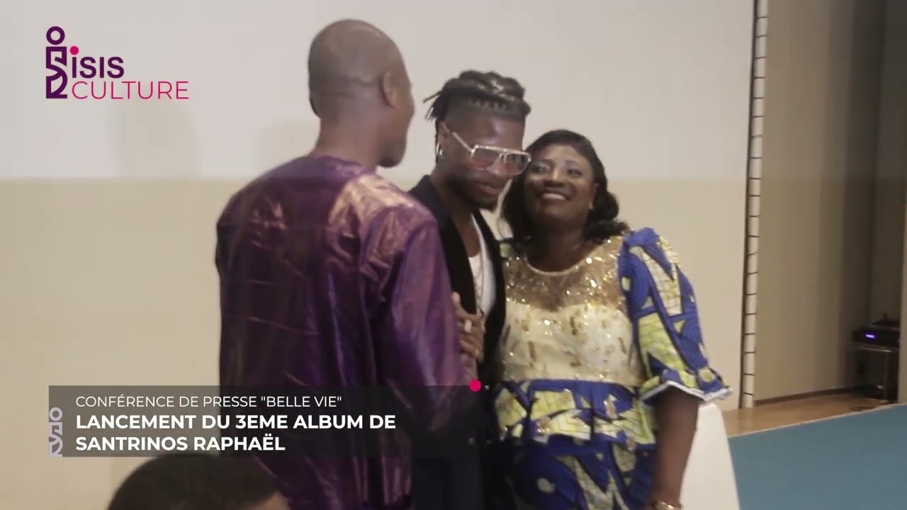 LANCEMENT DU 3EME ALBUM DE SANTRINOS RAPHAËL