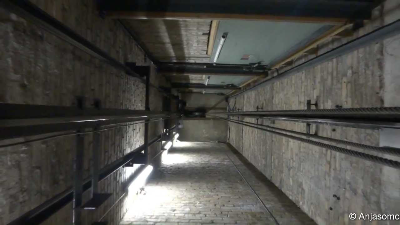 ELEVATOR SHAFT RIDE & MOTOR ROOM!!! Ellis & McDougall Elevator in Glasgow