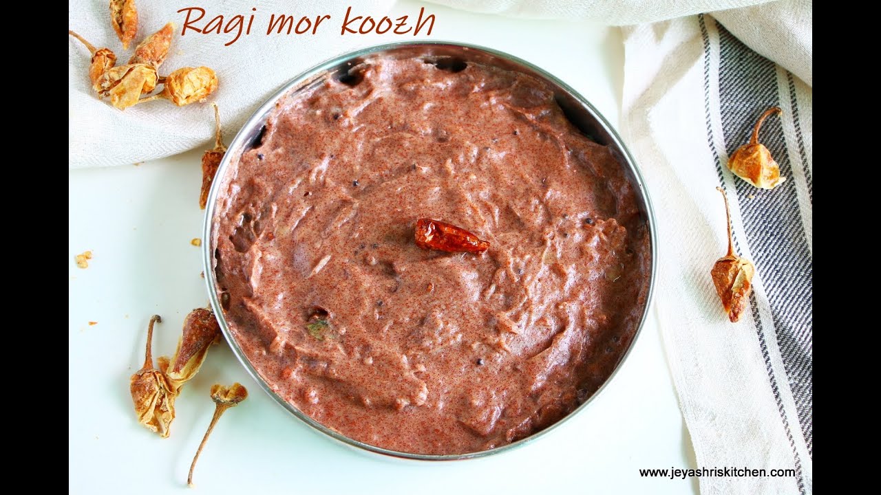 Mor koozh recipe - Ragi mor kali recipe - Mor kali recipe in tamil - மோர் கூழ்