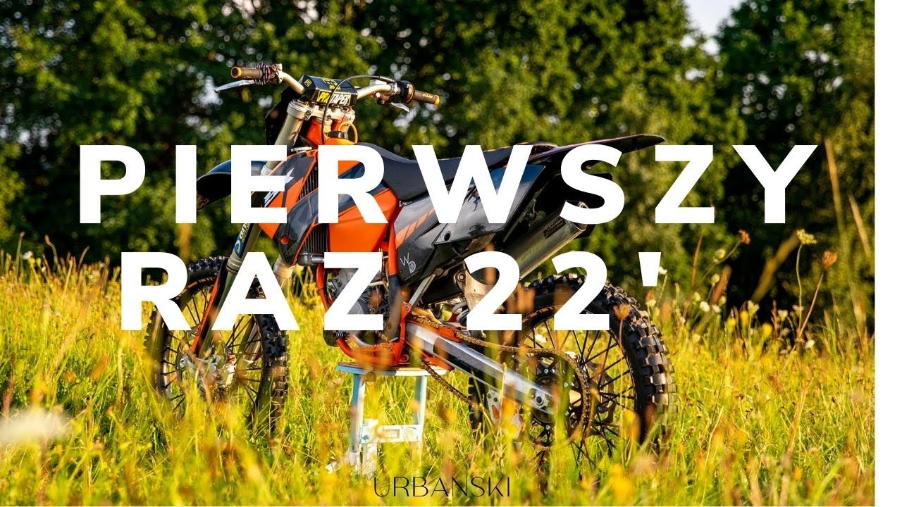 KTM SX 125 2003  =  Pierwsza jazda w sezonie 2022 !