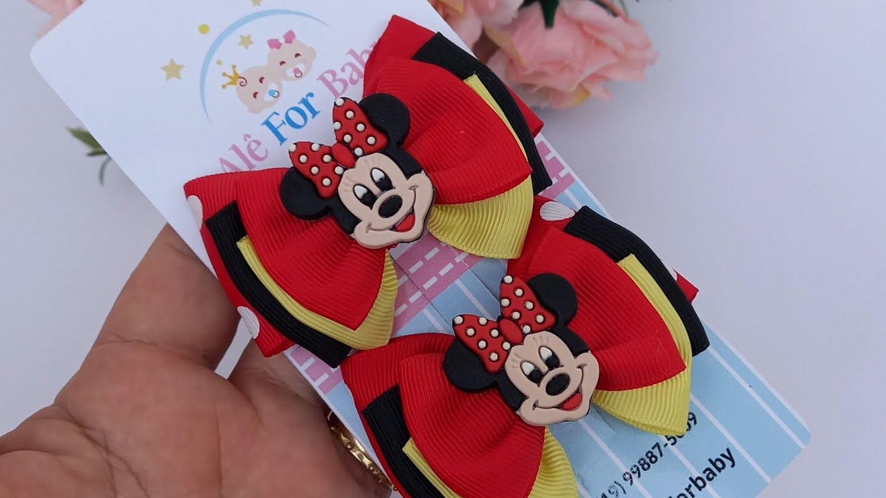 Laço fácil e lucrativo Minnie n°09