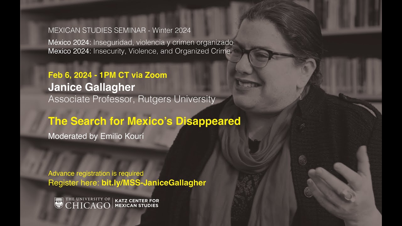 Janice Gallagher - The Search for Mexico's Disappeared