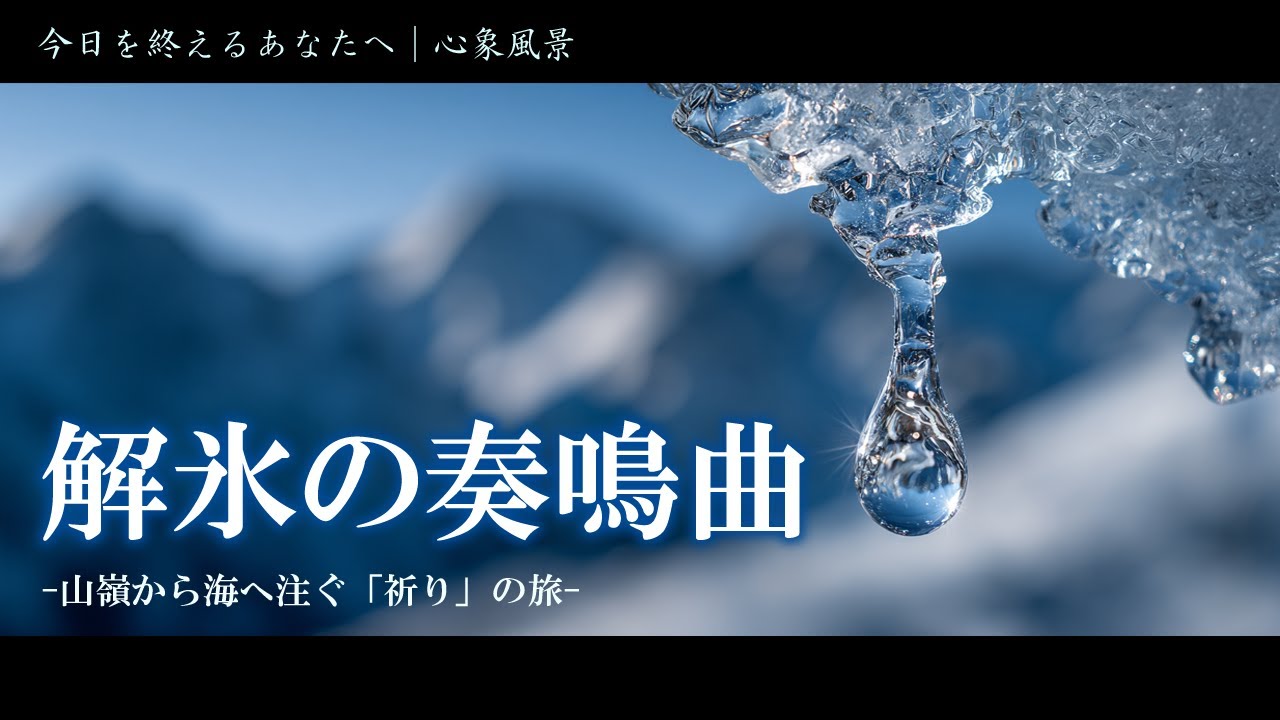 【4K】解氷の奏鳴曲 | Sonata of the Thaw: Tateyama Trilogy Part 2