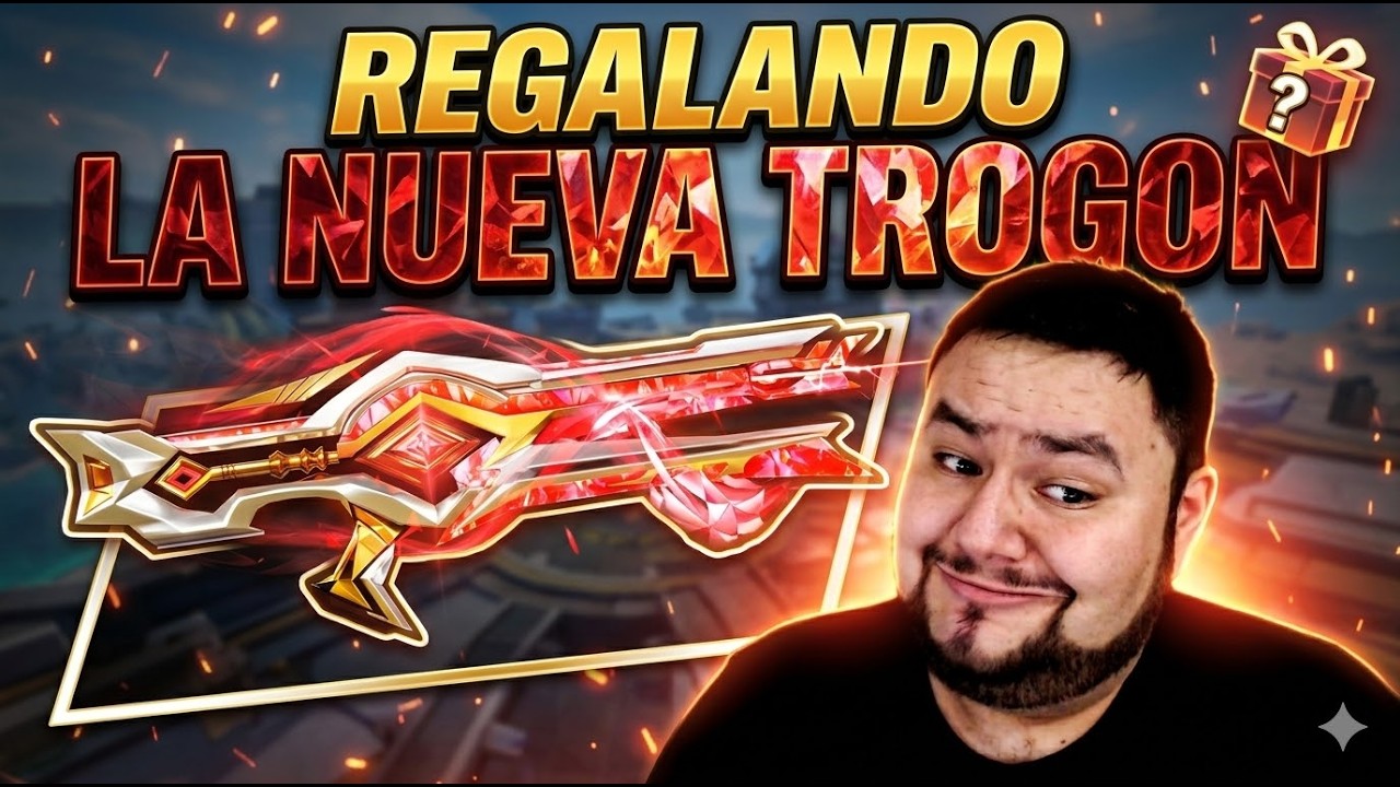 🔴 REGALANDO LA NUEVA TROGON EN FREE FIRE - PONCHOELREX 😎