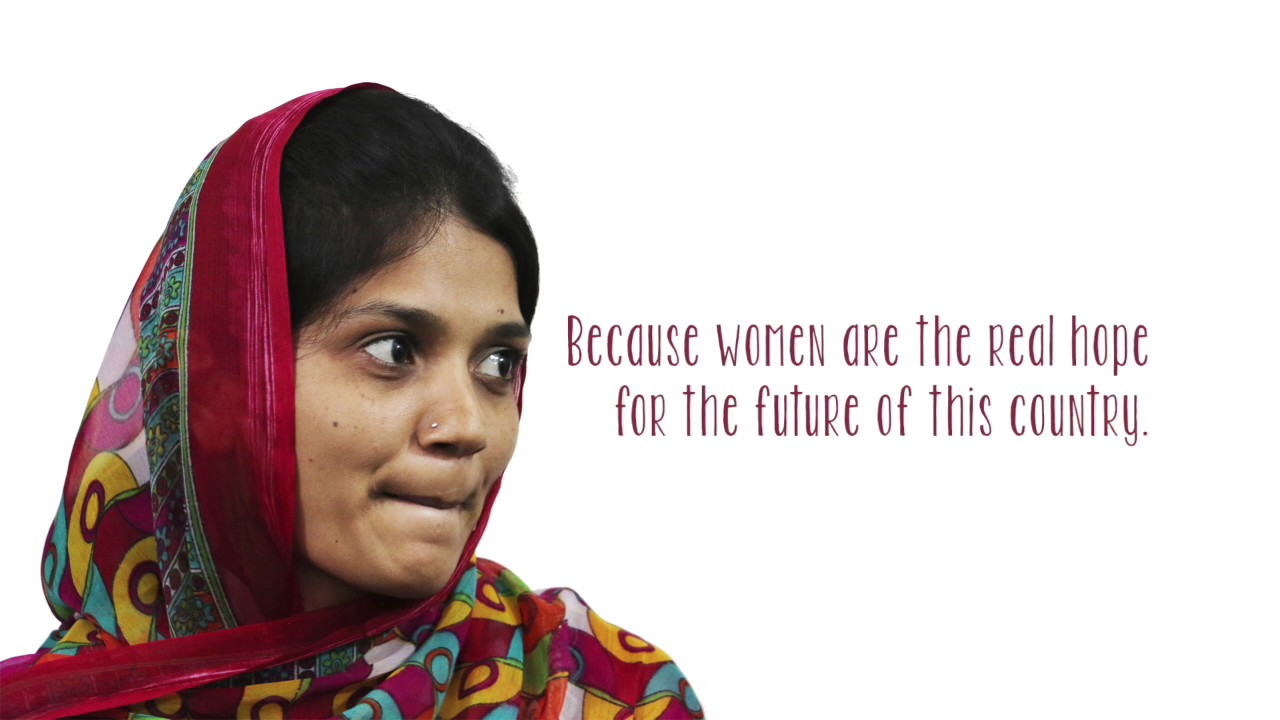 Women are the real hope for Pakistan. Let&rsquo;s all help them together!