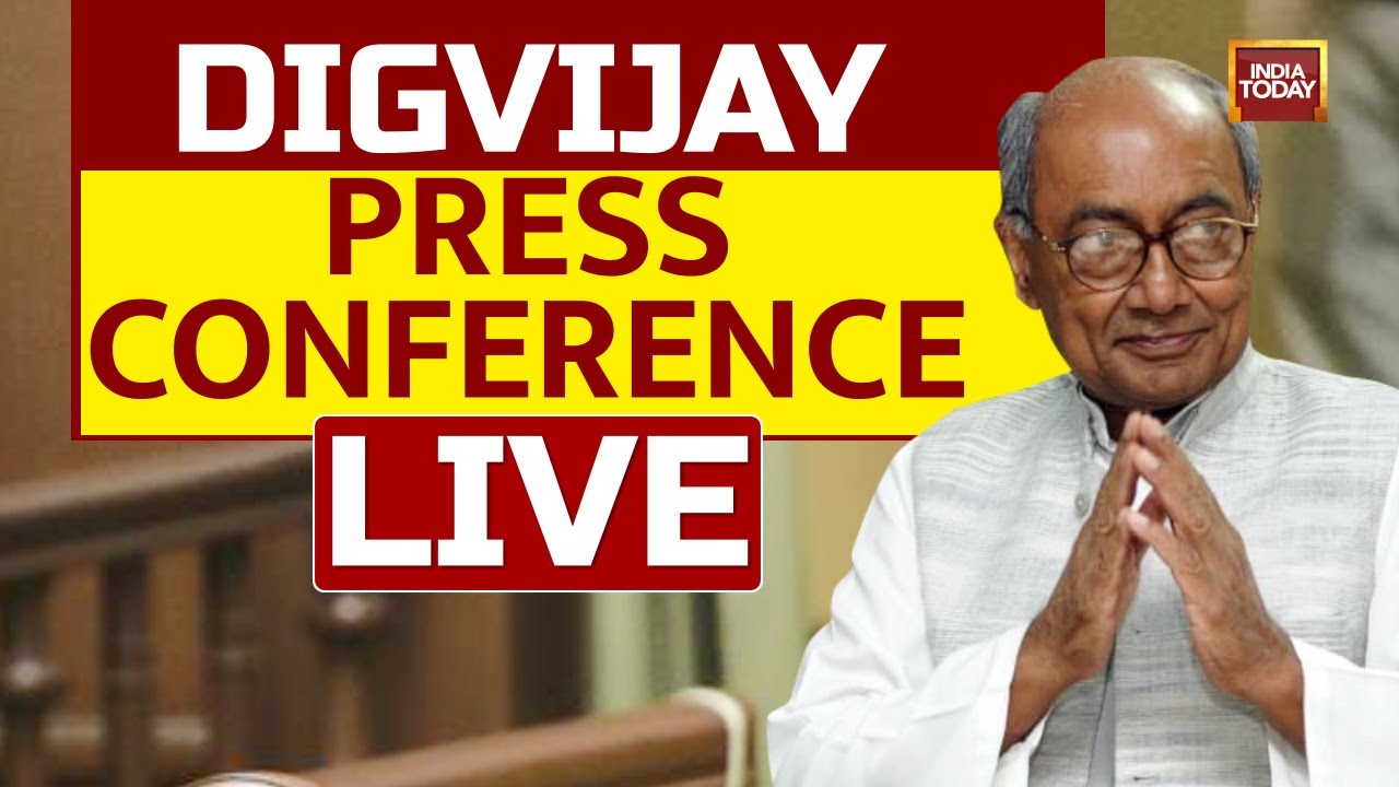 Congress Presidential Election Live: Digvijay Singh | Congress Press Conference Live