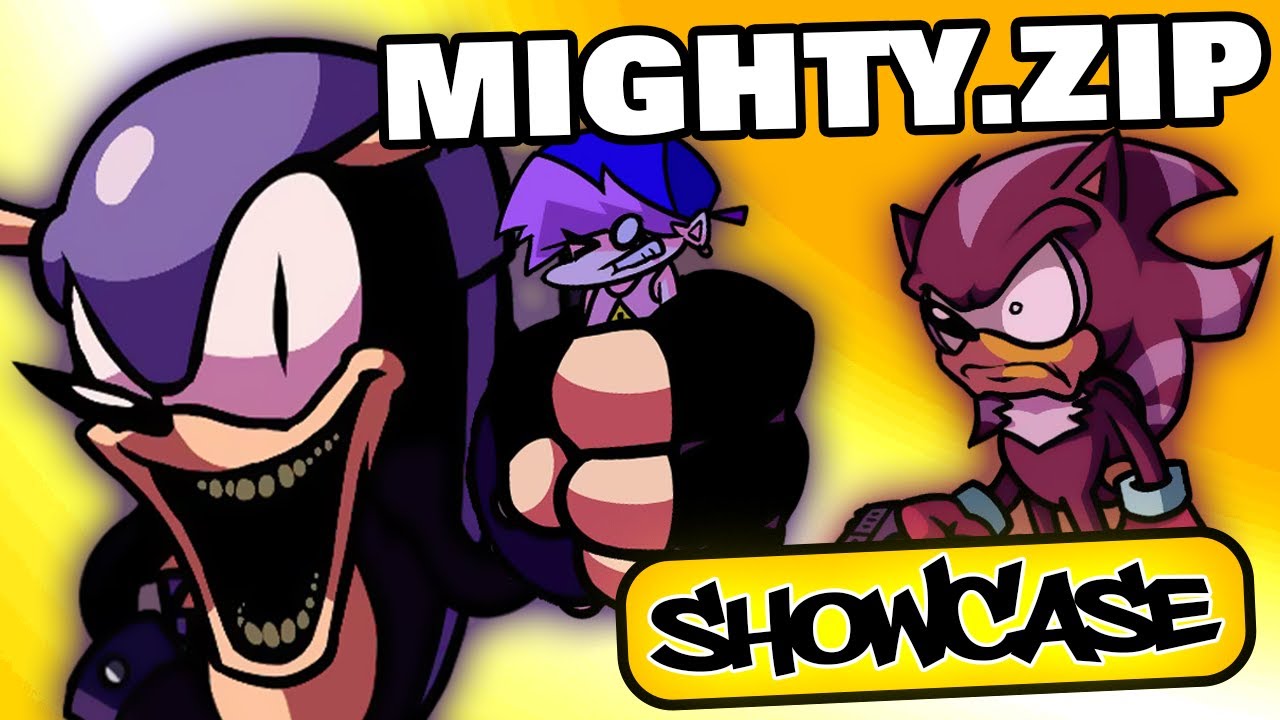 Mighty Takes Over Vs. Sonic.EXE! | FNF Mod Showcase | Vs Mighty.ReZip [HARD]