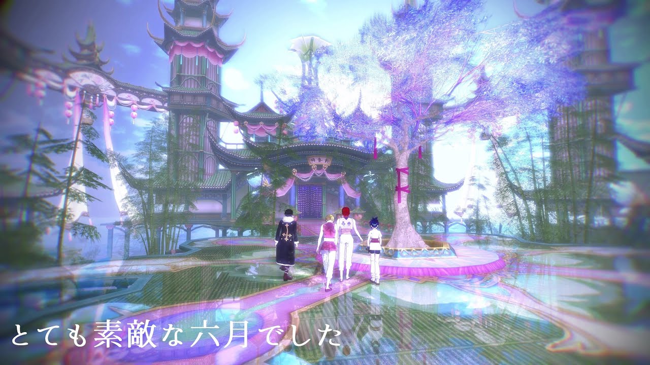 【MMD ハンター】クロロ、ヒソカ、マチ、シャルナーク(とても素敵な六月でした)