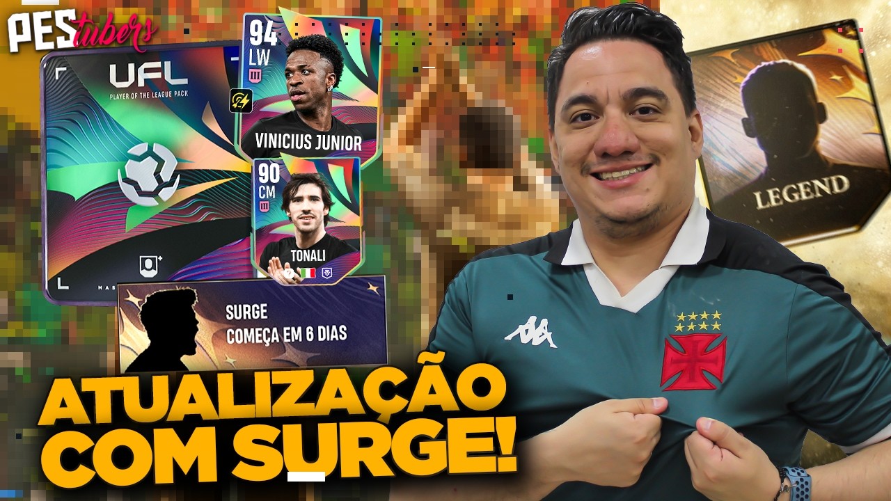 CHEGOU ATUALIZAÇÃO DO UFL NA PESTUBERS!  | MODO SURGE CHEGA EM 6 DIAS | VINI JR NAS CARTAS DO MÊS !