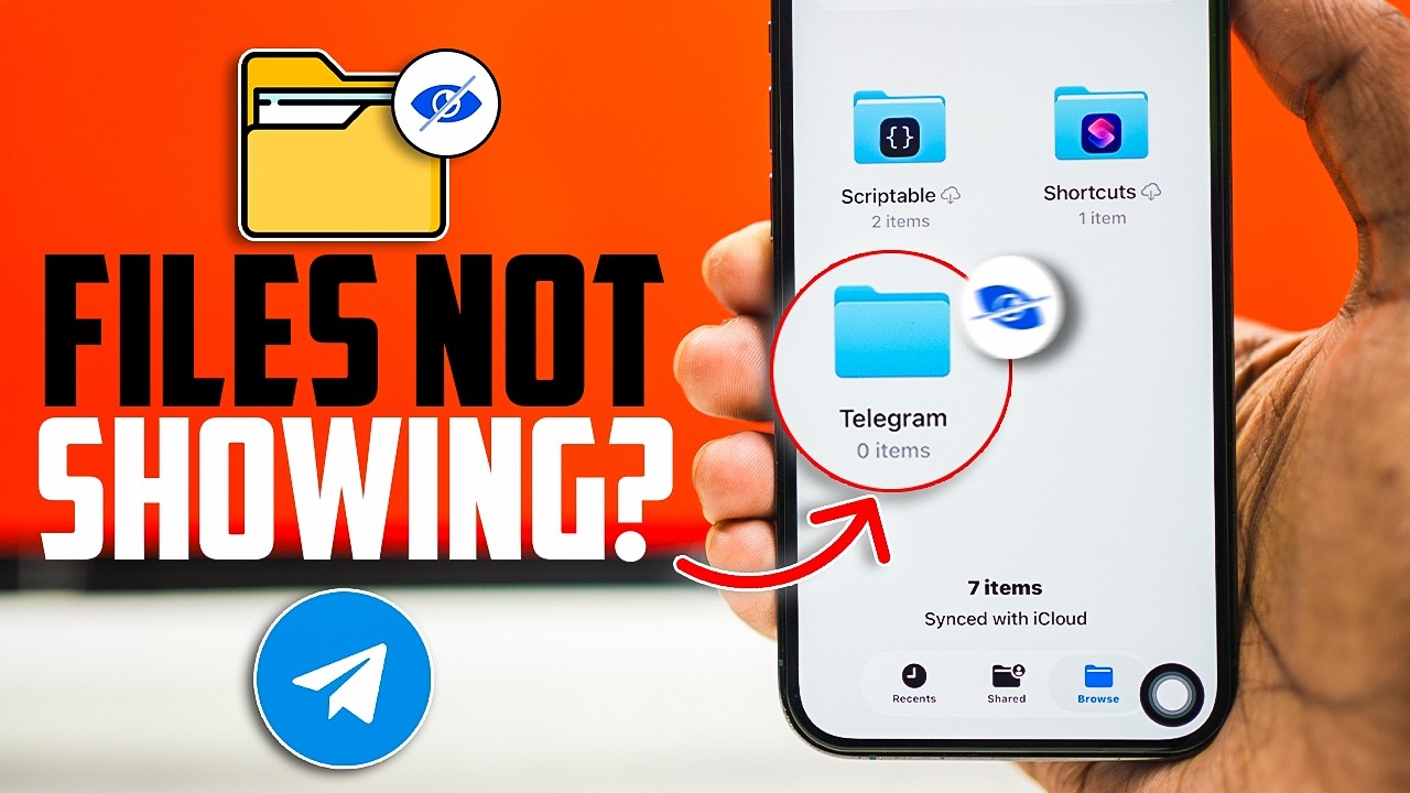 Исправлена ​​ошибка, из-за которой загруженные файлы из Telegram не отображались на iPhone!