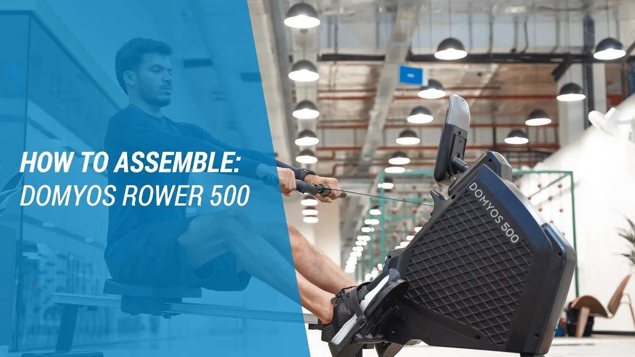 How to Assemble: DOMYOS Rower 500