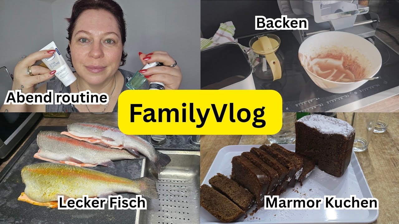 FamilyVlog  - backen und kochen 🥰 | quatschen mit Xenia 😅 | Abend Routine 😍 | Lecker!!
