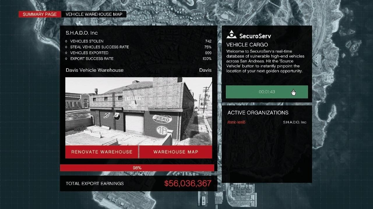 Ivan's GTA Online Import/Export Tier 4 Completed