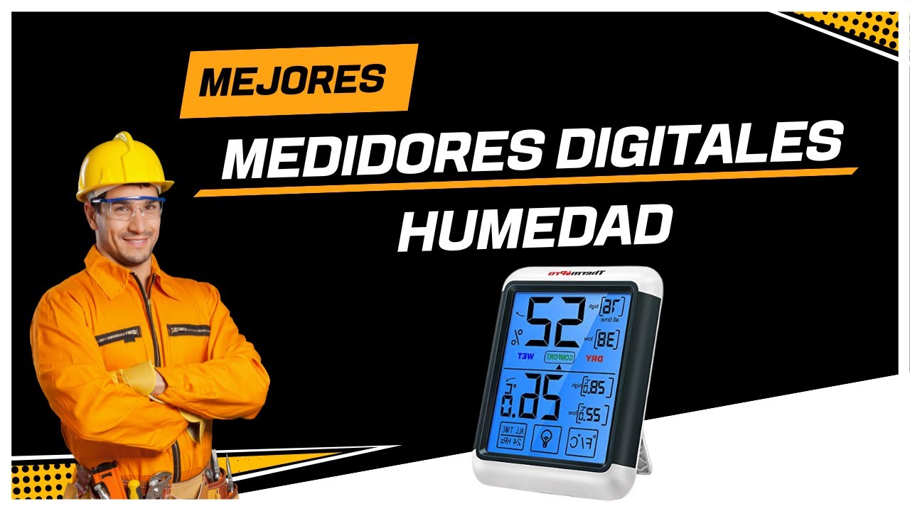 🌡️ Mejores medidores digitales de humedad 2024 ✅ baratos / calidad / precio