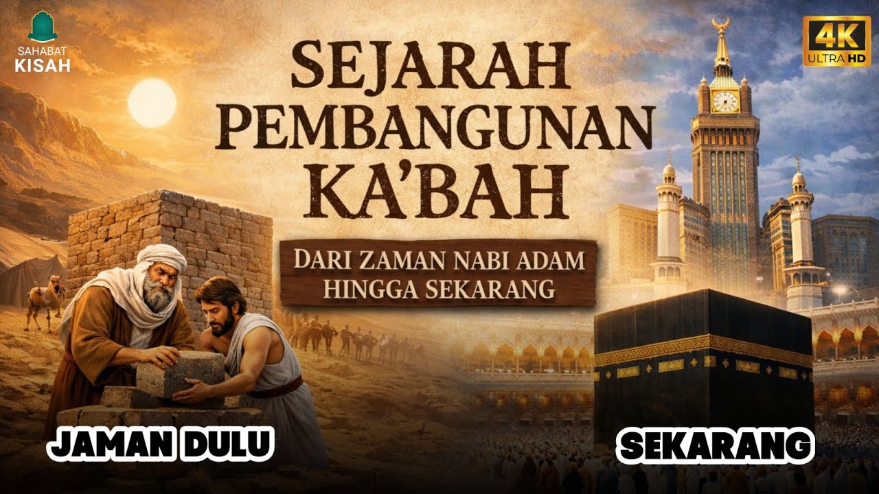  🇸🇦 Sejarah Pembangunan Ka’bah 🕋 dari Masa ke Masa. Bangunan Tertua Di Muka Bumi‼️