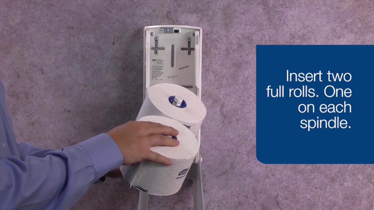 Tork T26 Elevation High Capacity Bath Tissue Dispenser Video