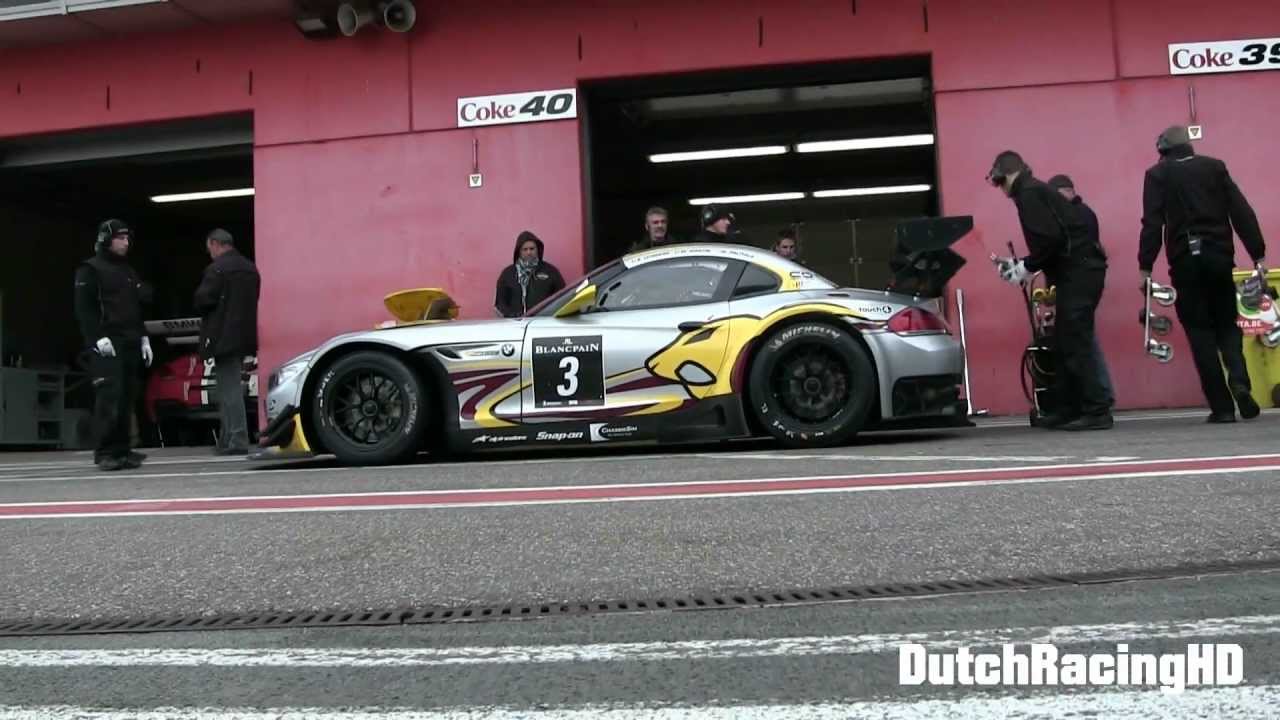 BMW Z4 GT3 2012 Pure&Loud Sounds! [1080pHD]