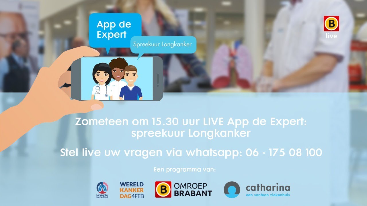 App de Expert: Spreekuur longkanker.