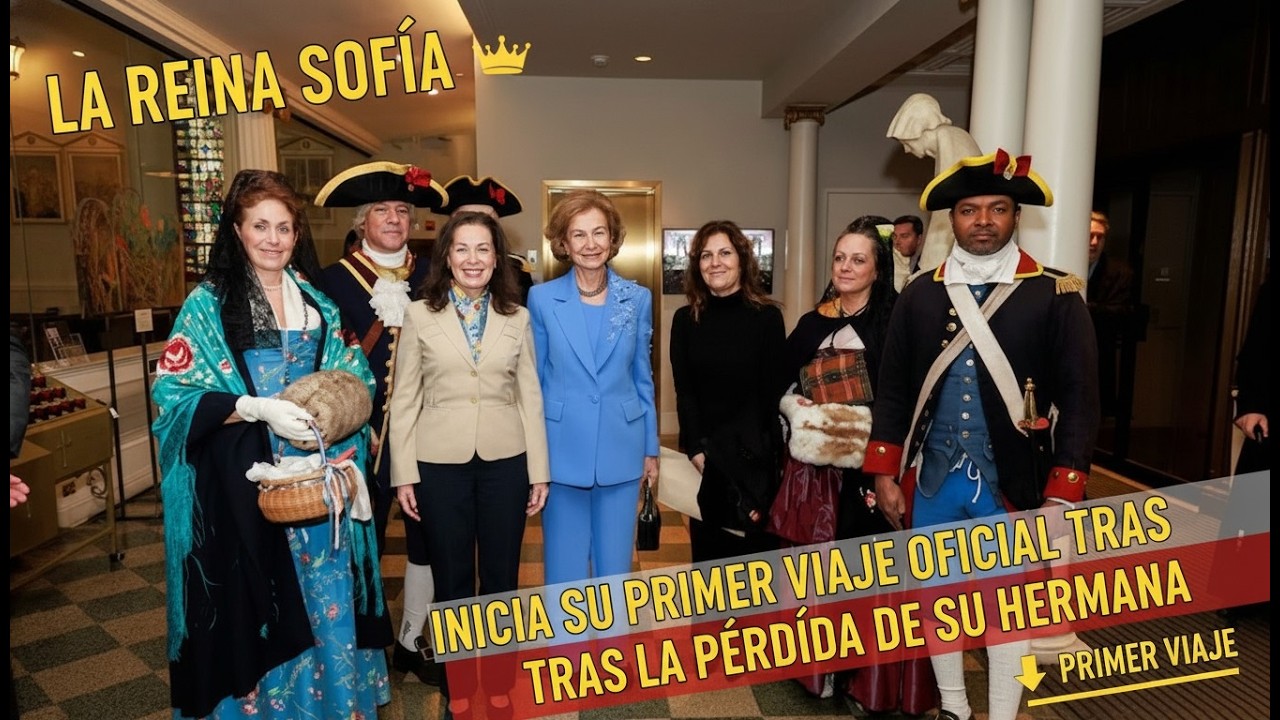 La reina Sofía inicia su primer viaje oficial tras la pérdida de su hermana