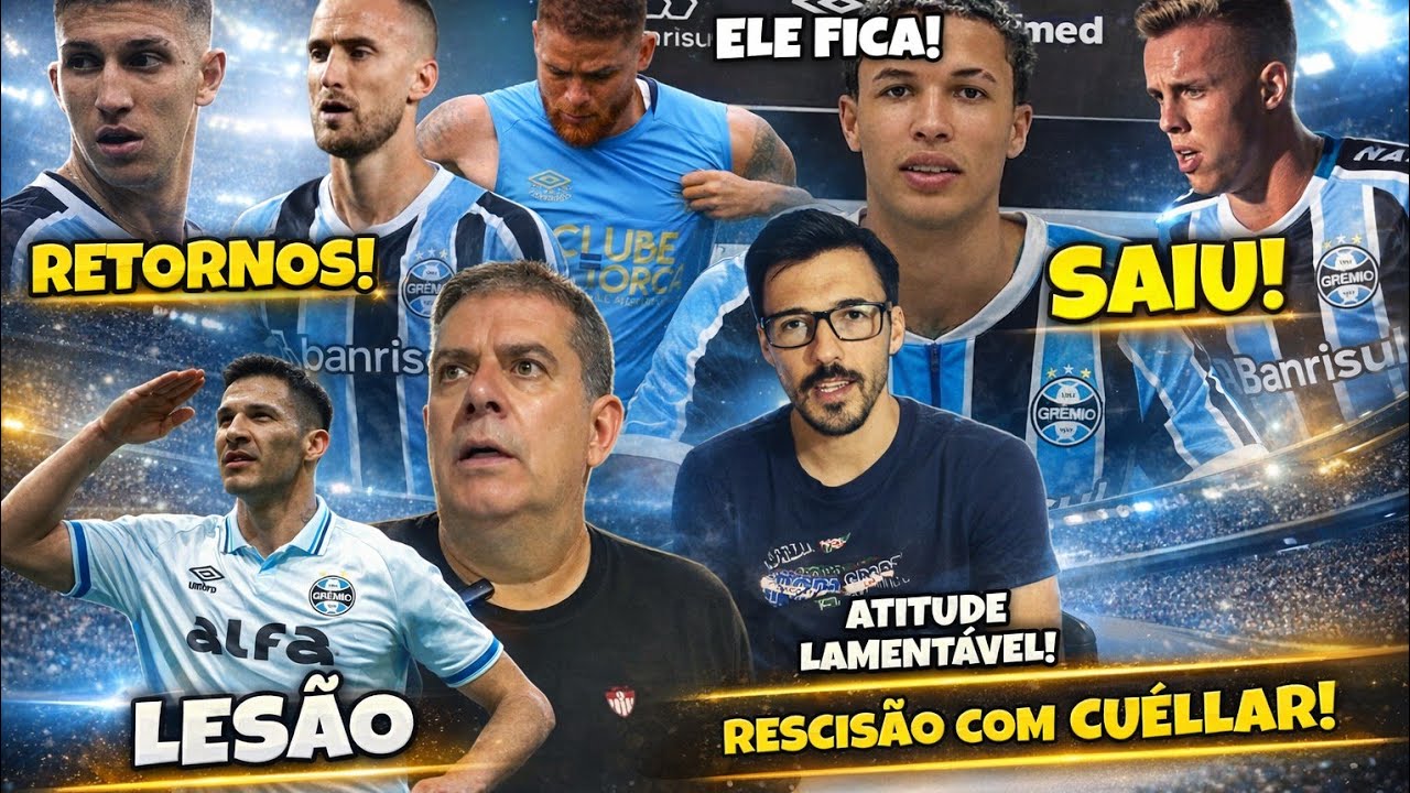 🔵 RESCISÃO COM CUÉLLAR! RENOVAÇÃO COM ARTILHEIRO DA COPINHA, THIAGUINHO, MILA, BALBUENA, ELY, E+..