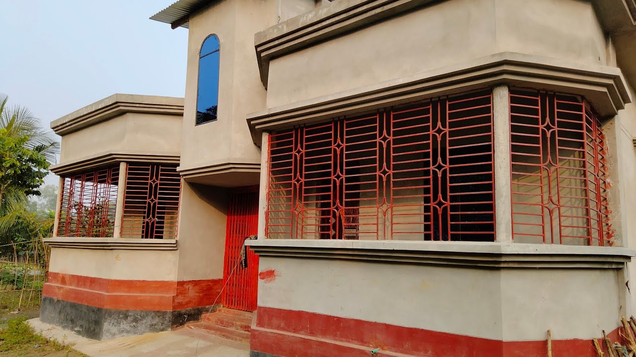 ৮লক্ষ টাকায় দুই তলা ফাউন্ডেশন দিয়ে স্বপ্নের বাড়ি নির্মাণ করুন নিজের হাতে খরচ করে