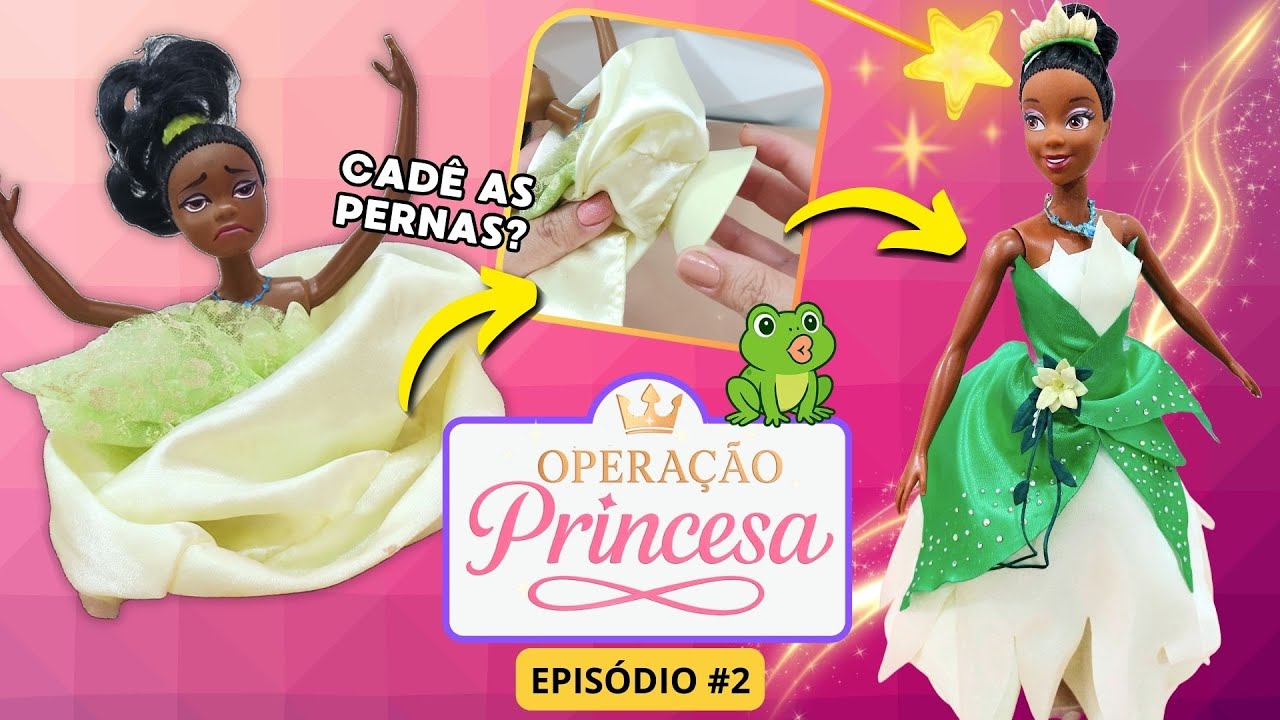 A Tiana chegou no Barbirizando e ganhou de volta seu visual de princesa! | Opera&ccedil;&atilde;o Princesa EP.2