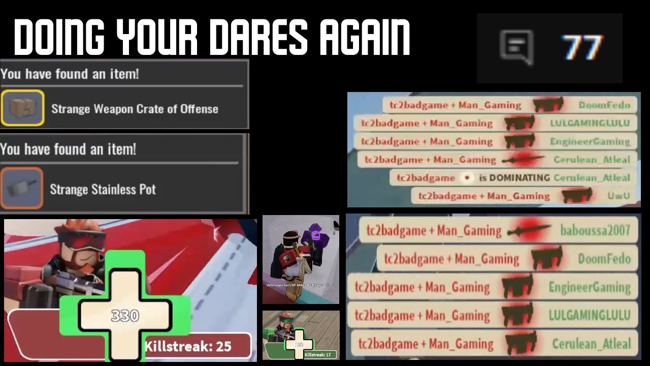 Doing Your Dares #2