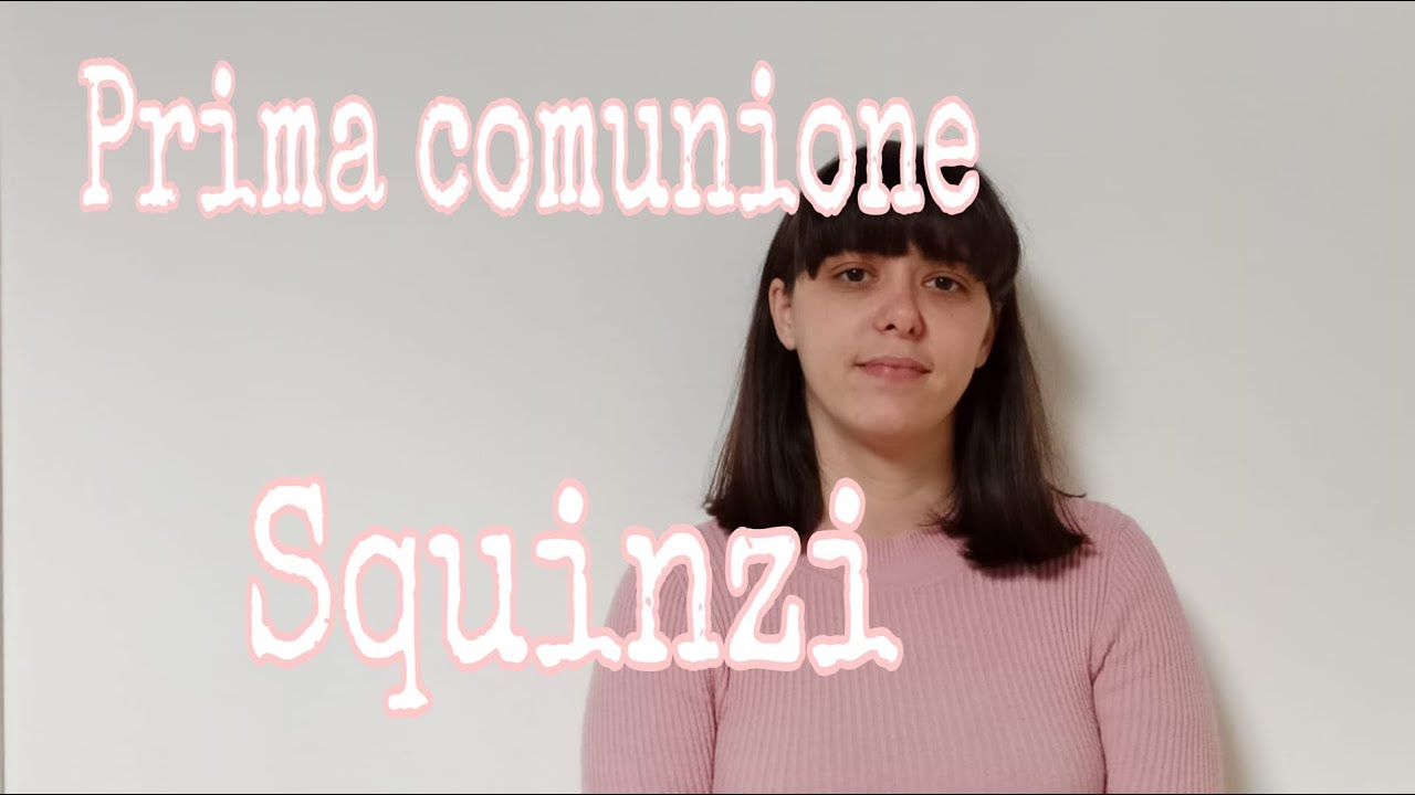 PRIMA COMUNIONE SQUINZI