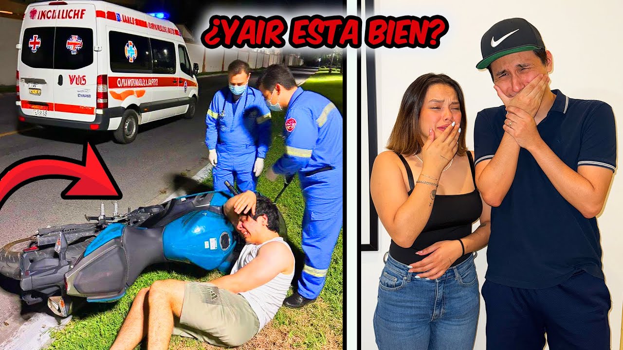 YAIR17 FUE AL HOSPITAL TRAS UN ACCIDENTE EN MOTO… ¡BARBIE Y YO LLORAMOS MUCHO! 💔