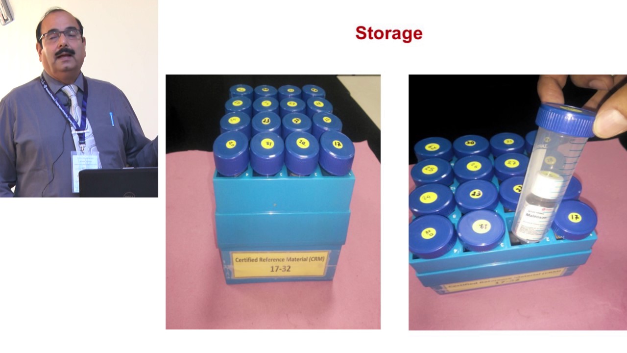 ILSI India: Storage and Handling of Reference Standards (Dr. K.K Sharma)