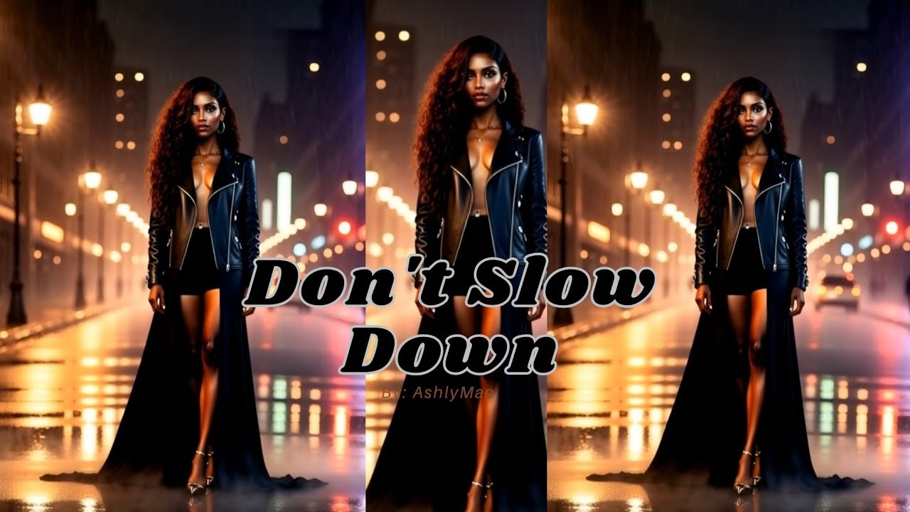 🌒 Don’t Slow Down – AshlyMae | Moody Afro-R&B / Cinematic Vibes