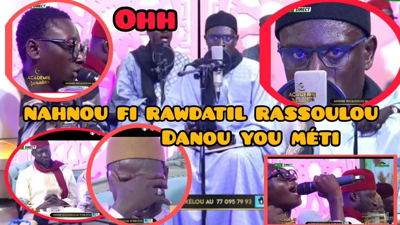 OOH❗ CHEIKH TIDIANE MBAYE WAYNA BÂ DANOU L'ÉRE... NAHNOU FI RAWDATIL RASSOULOU...... NIÉP DIOY..