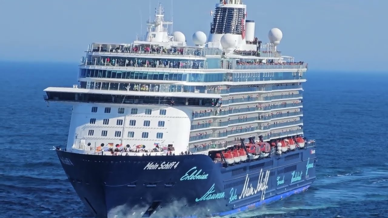 🚢Mein Schiff 7 trifft Mein Schiff 4 ⚓ Flottentreffen auf der Jungfernfahrt am 28.06.2024