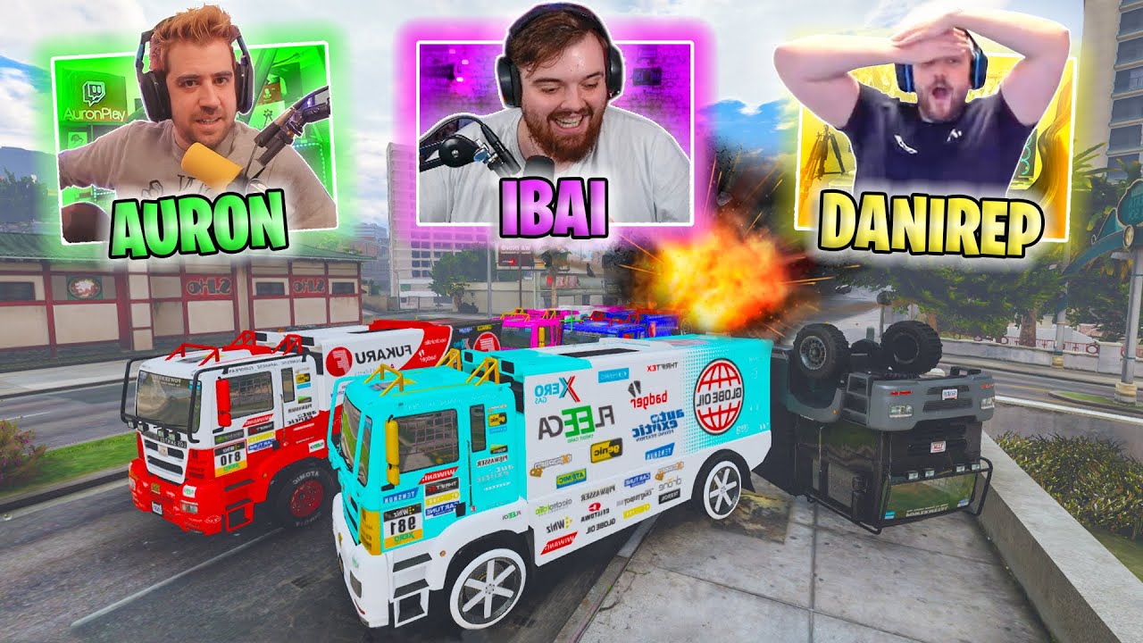 AURONPLAY ME INVITA A TORTILLALAND SI GANO LA CARRERA!!  - GTA V ONLINE