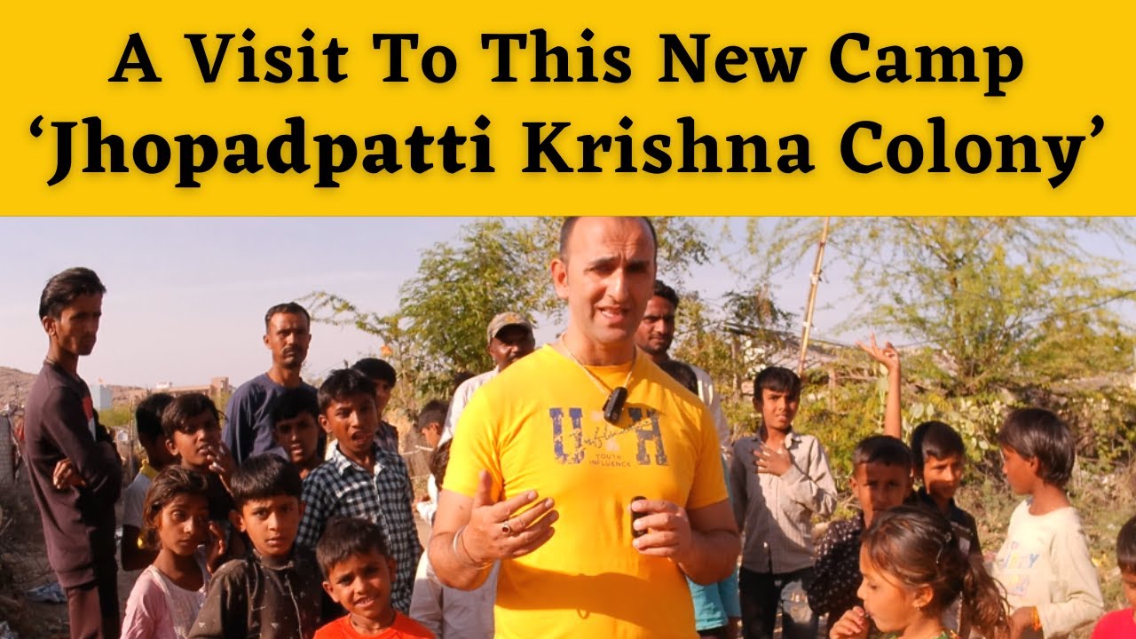 A Visit To This New Camp | Jhopadpatti Krishna Colony Jodhpur
