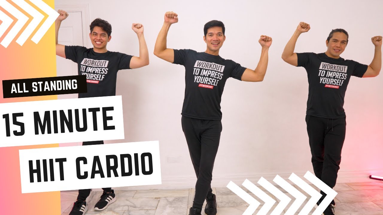 15 MIN HIIT CARDIO WORKOUT | ALL STANDING | FH#126