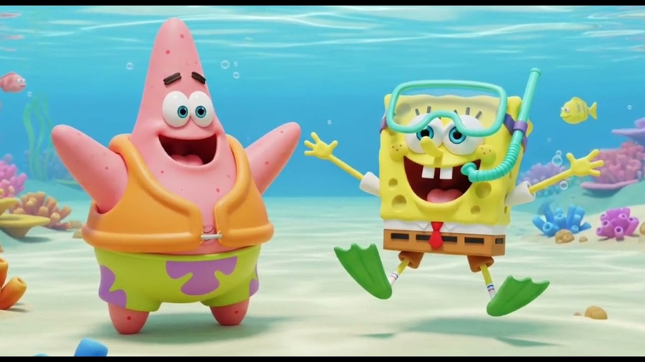 SpongeBob SquarePants Learns Ocean Safety Rules Kids Adventure Story