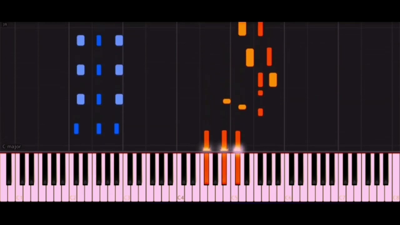❤🎹😊 Chica del Baile _ Maroyu  _ Tutorial en Teclado 😉🎹❤