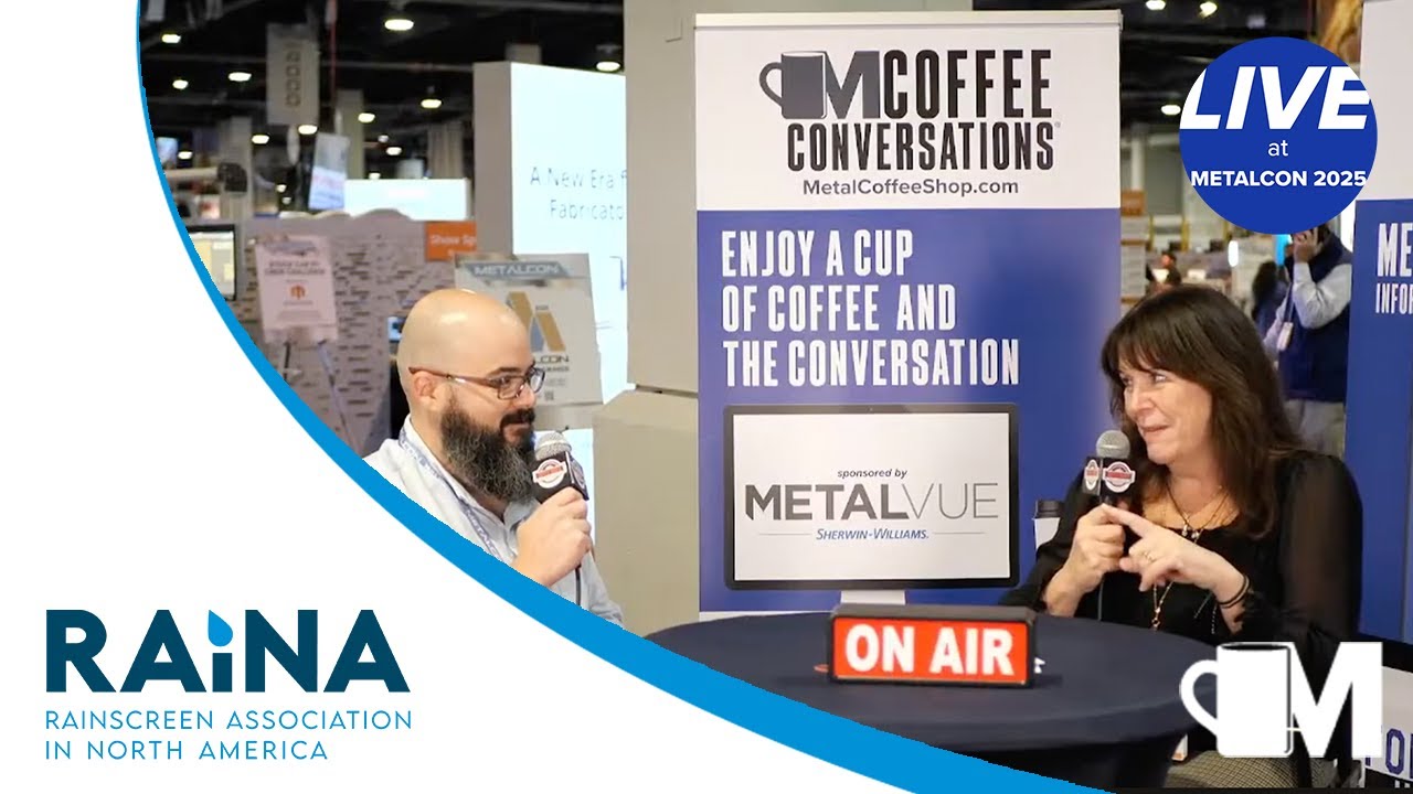 Live from METALCON with Rainscreen Association in North America!