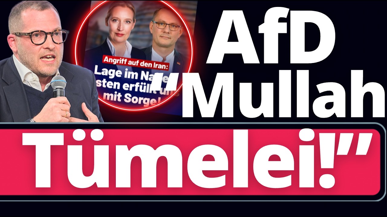 Irankrieg tobt: Julian Reichelt flippt aus! 