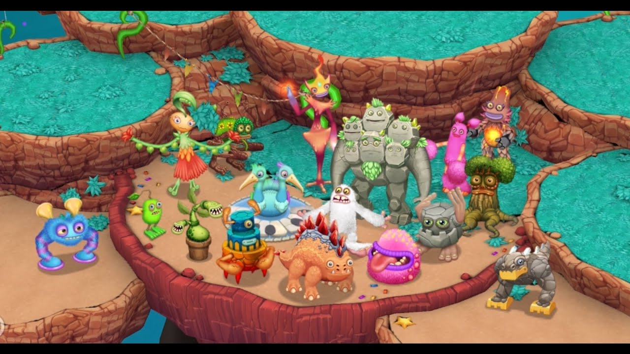 Party island Full Song - My Singing Monsters Dawn of Fire
