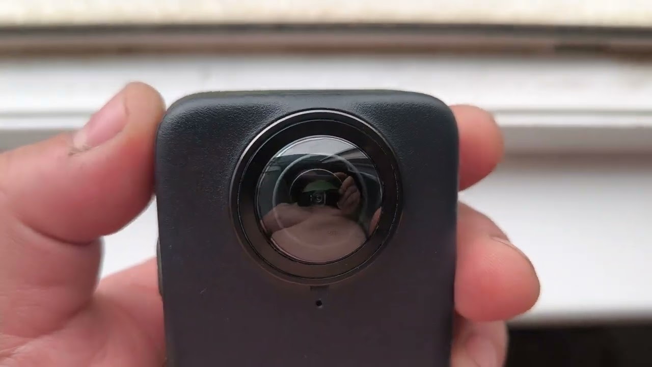 Dji osmo 360 полируем царапины и убираем просветляющий слой.