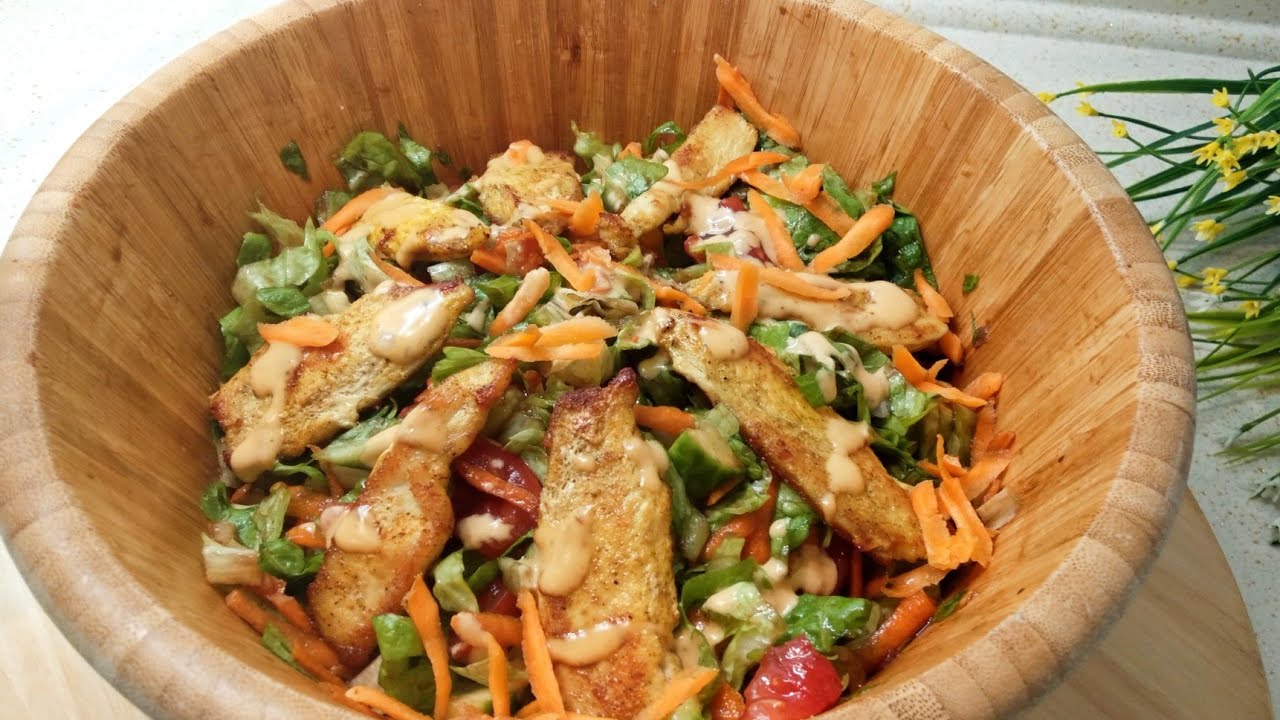 Tavuklu Salata Tarifleri-Tavuklu Salata Nasıl Yapılır? #tavuklusalata