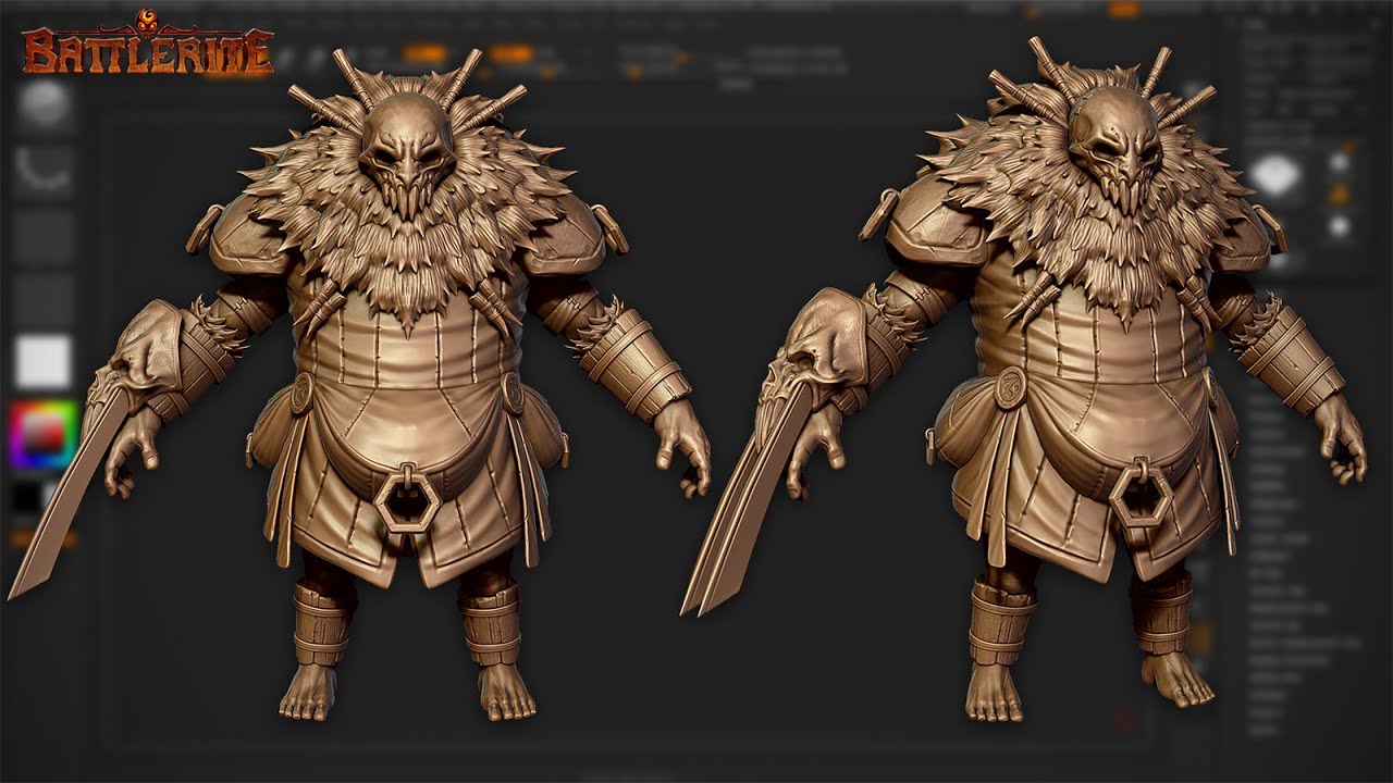 zbrush speed sculpting - battlerite igniter