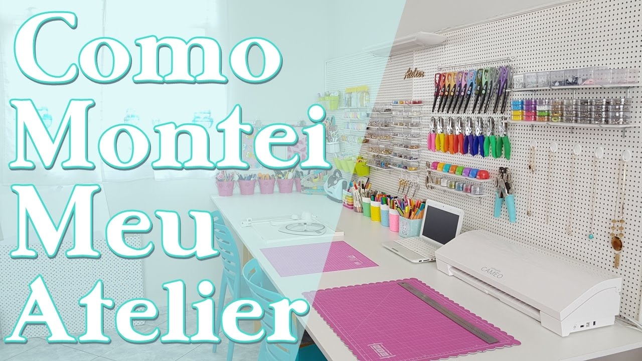 Como Montar um Atelier | DIYs PEGBOARD | Home Office | reforma parte 2 | Viviane Magalhães