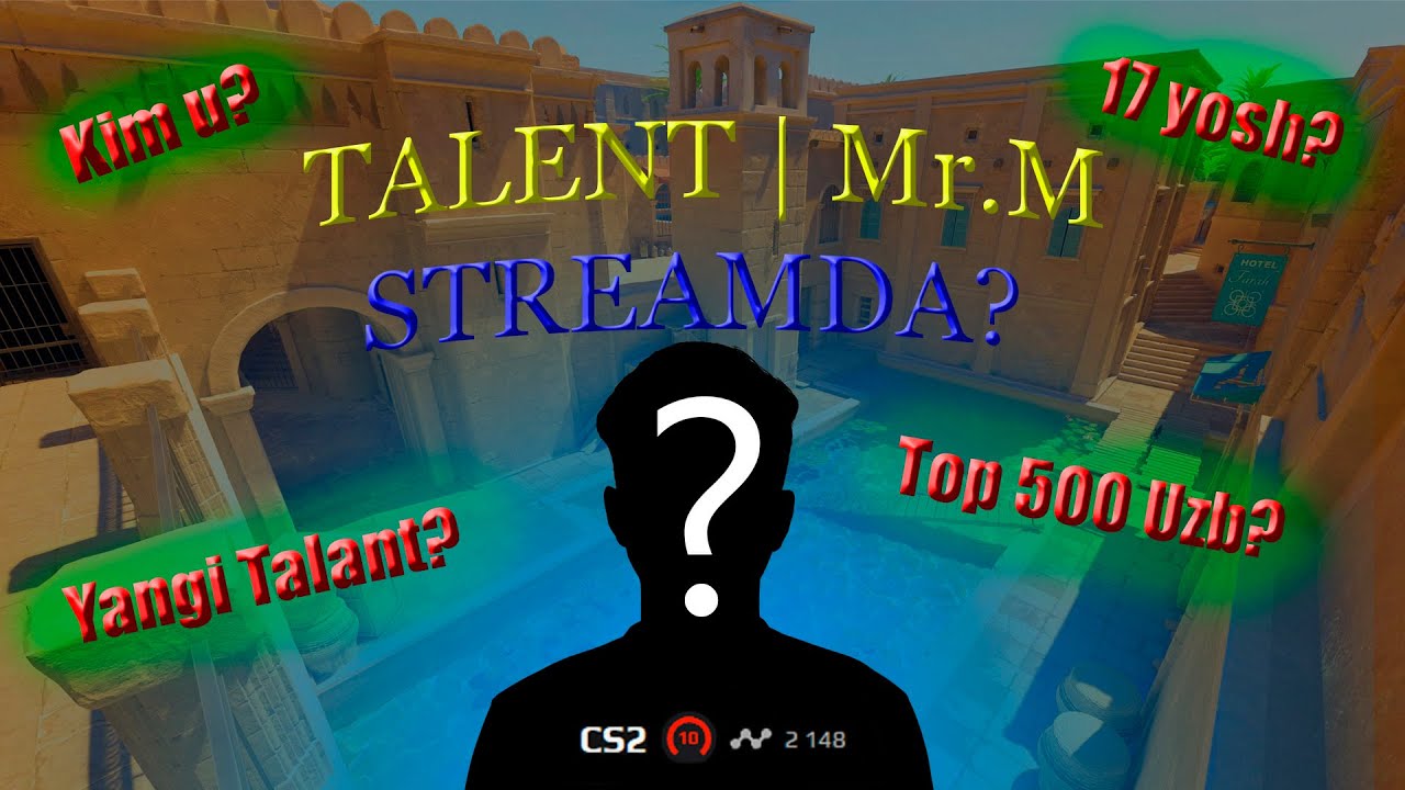 CS2 | TALENT MR.M | 🔴 LIVE STREAM | OPTIMIZATSIYA TEST | PODBOR PRANK!!!
