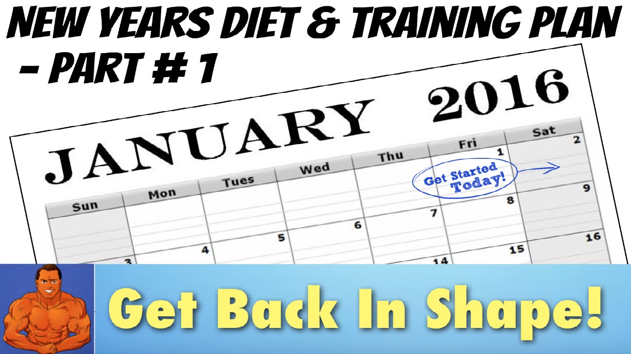 New Years Diet & Training Program - Part 1